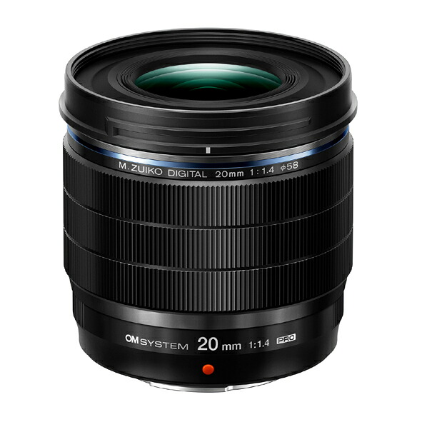 【10年間保証付き】[OM SYSTEM] M.ZUIKO DIGITAL ED 20mm F1.4 PRO