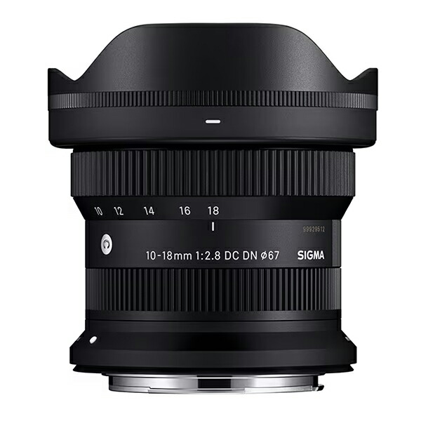 【10年間保証付き】 [シグマ]10-18mm F2.8 DC DN | Contemporary キヤノンRF APS-C用