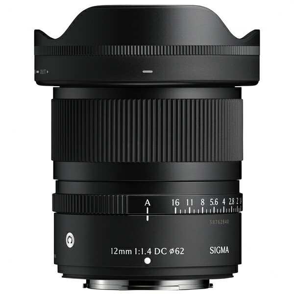 【10年間保証付き】[シグマ]12mm F1.4 DC | Contemporary (キヤノンRF用 APS-C)