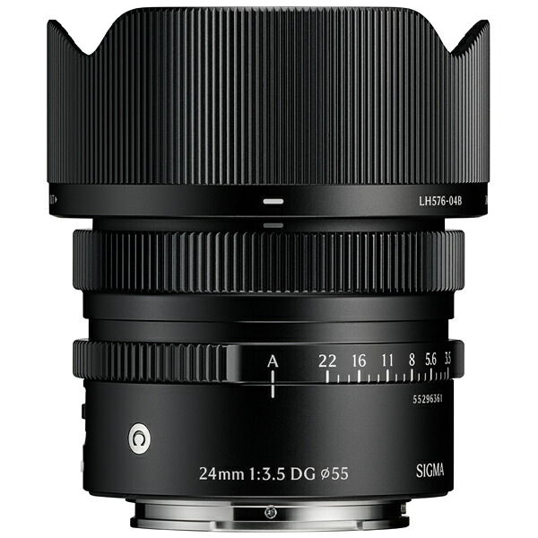 【10年間保証付き】[シグマ]24mm F3.5 DG | Contemporary ソニーE用ブラック｜三星カメラ店