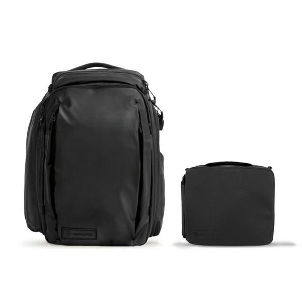 WANDRD（ワンダード ）トランジットトラベルバックパック35L エッセンシャル 写真機 正六面体付き添い人 黒いこと TR35-BK-PEB-1