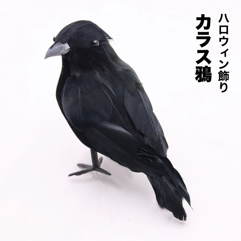 カラス ハロウィン ハンドメイド 楽天市場】6個セット カラス ハロウィン リアル感 カラス
