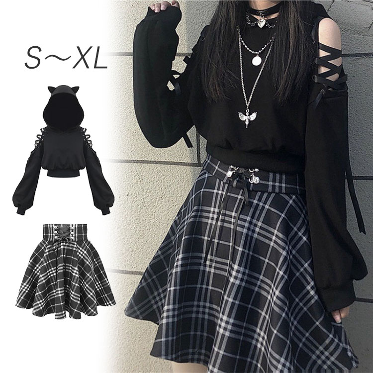 新品　unoa ねこちゃん　ショートスカート org.jpg