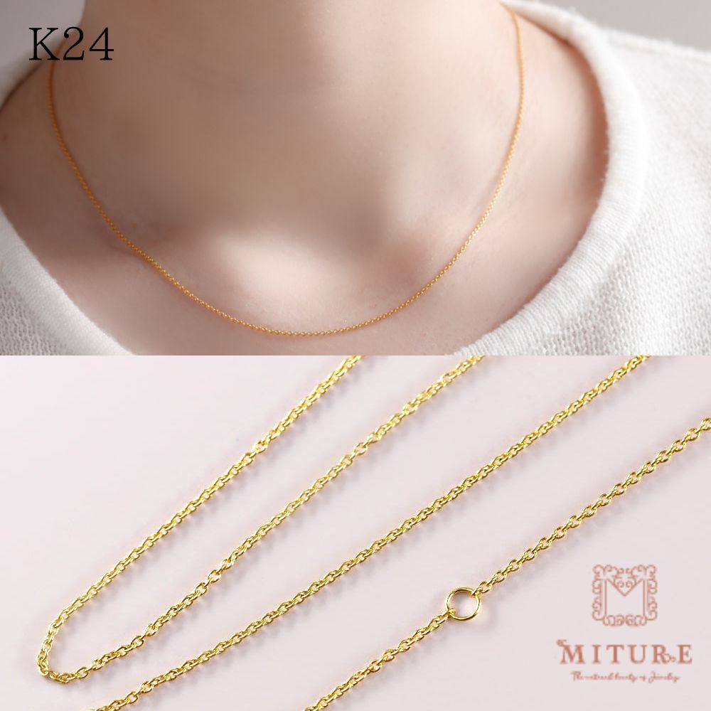 楽天市場】k18 ロープ チェーン 太め k18 18金 18k ネックレス
