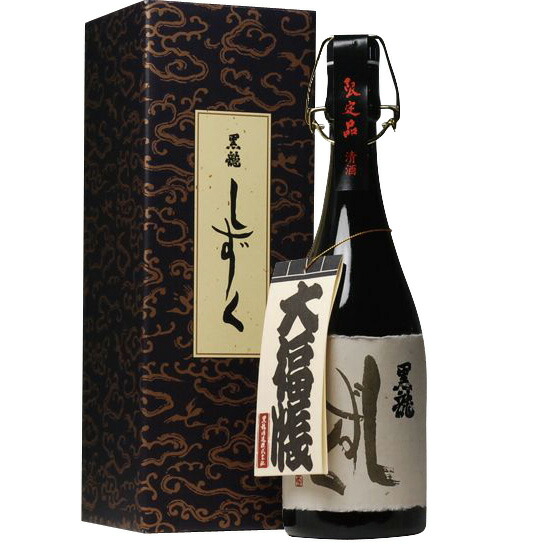 【楽天市場】日本酒 黒龍 しずく720ml 2021年9月以降製造 大吟醸 お酒 お父さん 誕生日 ミツワ酒販 ありがとう 地酒 父親 退職