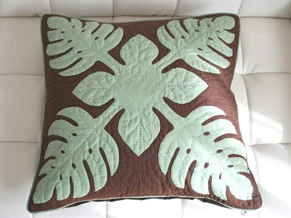 楽天市場】ハワイアンキルト クッションカバー 45x45 インテリア