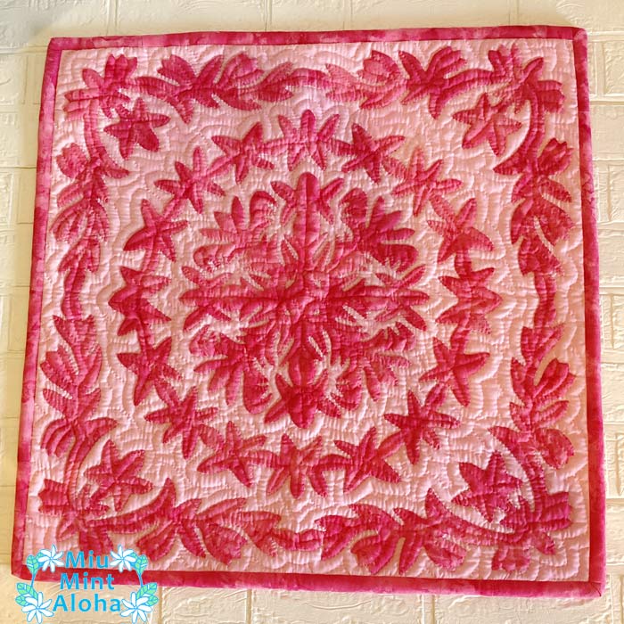 楽天市場】ハワイアンキルト 初心者 ☆Hau'oli-lealea藤本明子デザイン