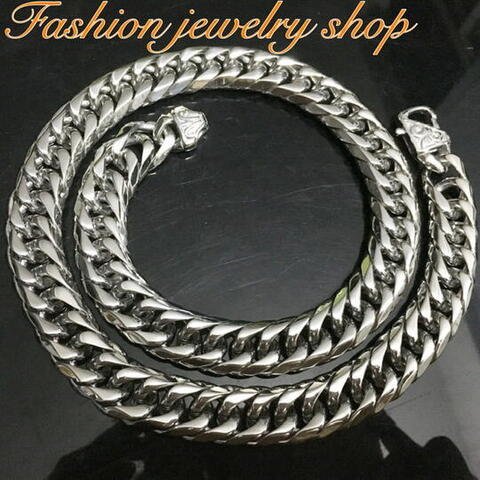 【幅13mm 極太 60cm】喜平ネックレス メンズ ステンレス サージカルステンレス ネックレスチェーン 18金メッキ 百合の紋章 6面カット 喜平チェーン k18 ゴールド シルバー 太い チェーン ネックレス メンズ 太め 極太 喜平 金属アレルギー 六面 人気 かっこいい クリスマス