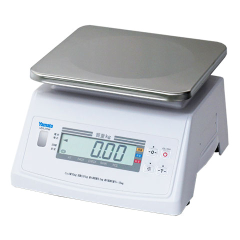 防水型デジタル上皿はかり 2000g UDS-211W-2 検定品 大和製衡【送料無料】|はかりの三和屋 店