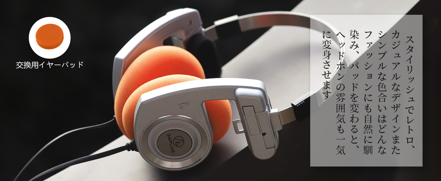 3APLUS Retro Bluetoothヘッドホン オープン型 ワイヤレスヘッドホン