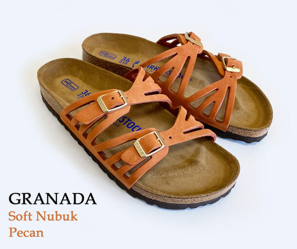 新品即決 Birkenstock ビルケンシュトック Granada グラナダ Pecan 最安 Vema Co Tz