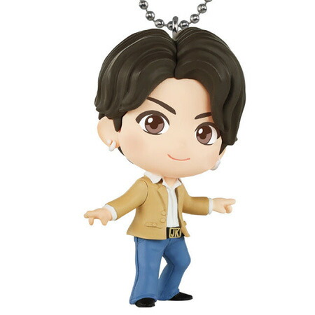 送料無料　TinyTAN　MASCOT　単品　ストラップ　ジョングク　グッズ　キャラ　レア　BTS　ご当地　防弾少年団　ガシャポン　フィギュア　カプセル　誕プレ　Kook　Jung　マスコット
