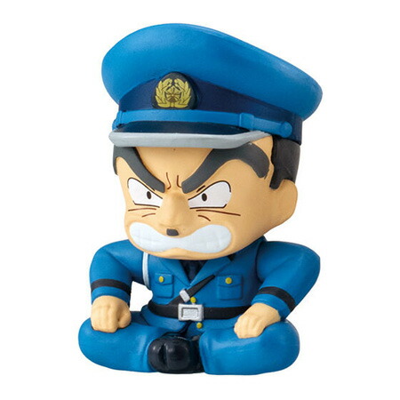 送料無料 まちぼうけ こちら葛飾区亀有公園前派出所 大原 大次郎 単品 おおはら だいじろう こち亀 ガチャ カプセル アニメキャラ グッズ 誕プレ レア フィギュア ご当地画像