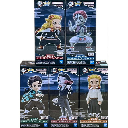 鬼滅の刃　ワールドコレクタブルフィギュアセット3 Amazon.co.jp: 鬼滅の刃 ワールドコレクタブルフィギュアvol.3