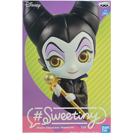 送料無料 Sweetiny Disney Character Maleficent マレフィセント 通常カラー 眠れる森の美女 ディズニー フィギュア アニメ プライズ バンプレスト グッズ 模型 おもちゃ画像