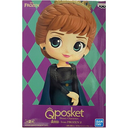 アナ　キューポスケット2種セット 楽天市場】Qposket アナと雪の女王 アナ エルサ Bカラー