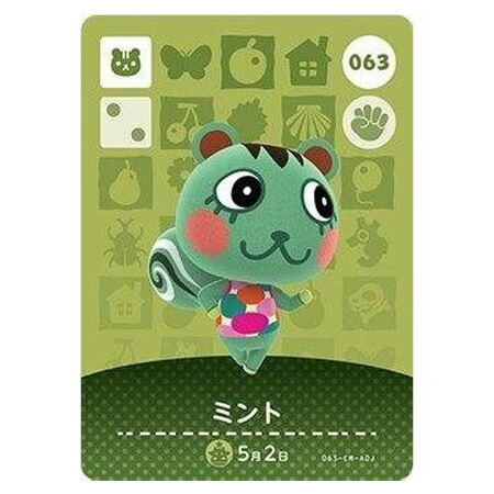 あちゃぴん様　amiiboカード どうぶつの森 amiiboカード ちゃちゃまる 第5弾 No.427