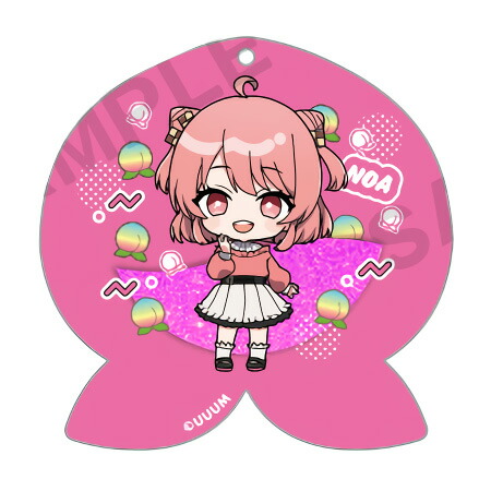 楽天市場】送料無料 カラフルピーチ 刺繍缶バッジ のあ 単品 からぴち