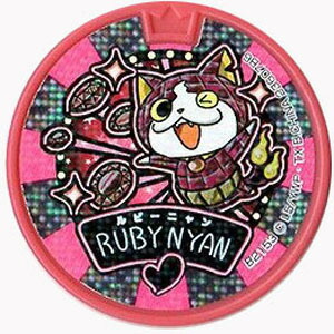 楽天市場】妖怪メダルドリーム05 イチゴニャン ホロ 妖怪ウォッチ