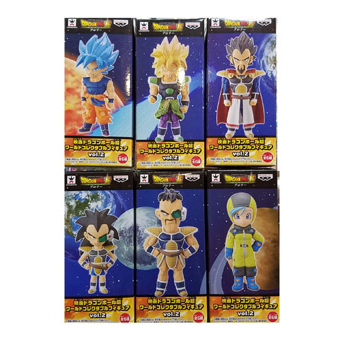 ワーコレ　ドラゴンボールZ 劇場版　vol.3 コンプセット ドラゴンボールZ ワーコレ vol.3 劇場版「神と神」6点まとめ売り