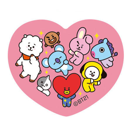 楽天市場 送料無料 Bts Bt21 グミ ダイカットステッカー Bt21 4 Universtar Basic 単品 防弾少年団 食玩 Line Friends ビーティー バンダイ グッズ シール ユニバースター ミックス 楽天市場店