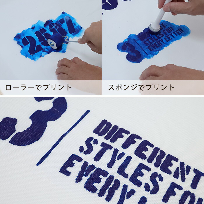 ステンシル シート ステンシルシート ヴィンテージ アルファベット 数字 プレート 英字 ステッカー