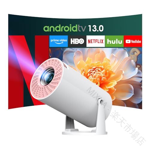 2025年 新御出座し 最新 Android TV 積み上げる 20000LM 4K 相応う Happilaff 映写機 身寄り用 1080P 小型 映写機 上昇限度投掛ける 270度 回転させる Wi-Fi6 ちょっとの間繋ぎ合わせる 50％ 望遠レンズ役立つこと 自動小銃台形手を加える Bluetooth5.3 養護ホーム映写機 高明快さ 短距離投掛ける 軽さ