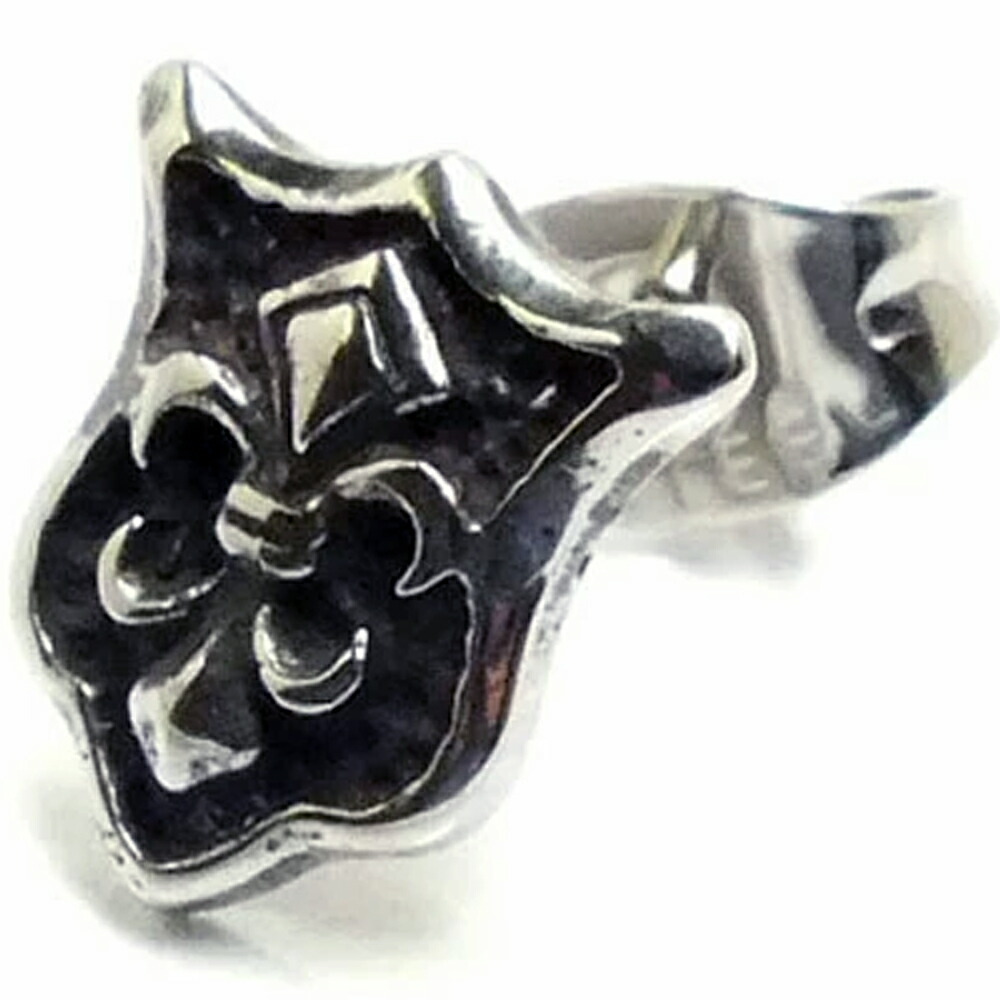 楽天市場】セリーヌフープピアス/1個販売 片耳 シングルピアス 中折れ