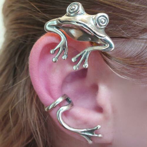 楽天市場 カエルピアス かえる 蛙 耳飾り フープ シルバーアクセサリー 動物モチーフ Silver925 女性 男性 プレゼント ギフト対応 和銀 楽天市場店