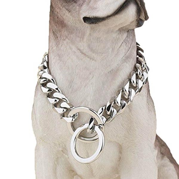 SS316Lステンレスドッグネックレス イヌ用 犬用 首輪 キヘイ 喜平チェーン おもしろ 面白い 重い 首飾り サージカルステンレス316L 高級 ブランド プレゼント ギフト メンズ レディース 十字架 クリスマス 誕生日 記念日 ペアルック 彼女 彼氏 父の日 母の日 アニマル 動物｜ピアス専門ショップGreen Piercing