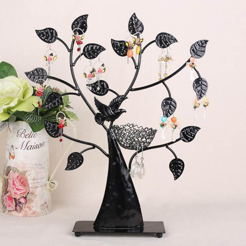 楽天市場】バードジュエリースタンド(シルバー) 1個販売 樹木