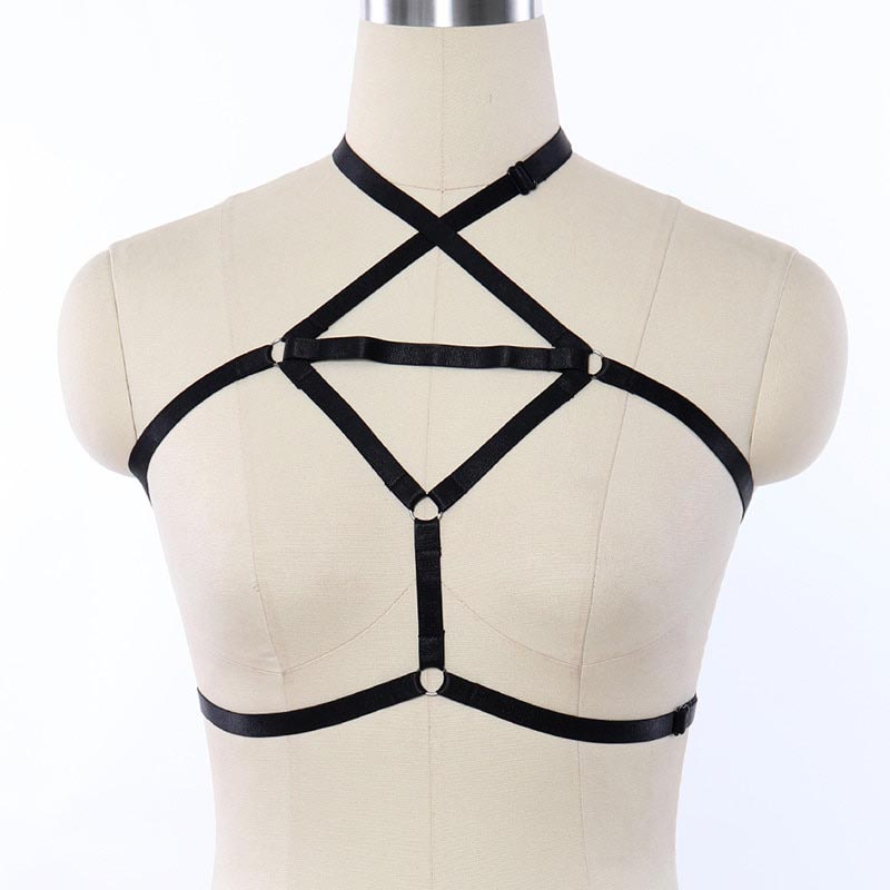 楽天市場】レザーバックリボンハーネスベルト ボンテージ ボンデージ