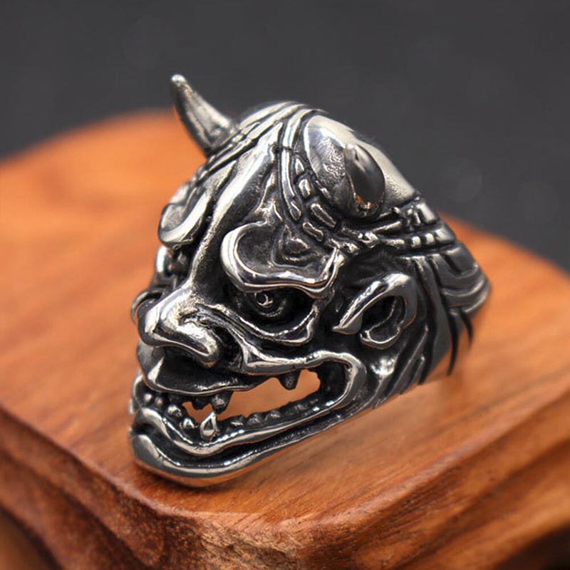 妖怪クロム鋼環形 Pmt058 大いさ 32号 オニ 分ち 節分 鬼瓦 薄気味悪い コスプレ 亡者 立体 悦ばしい おもしろ 指環 サージカルステンレス316l メンズ レディース デュオリング 贈答 貰い物 嫁入る エンゲージメント 記念ディ 生れ落ちる日 ピンキーリング 信望 今め