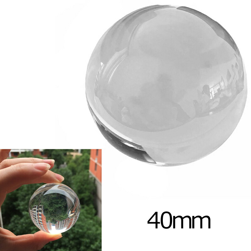 楽天市場】[大きさ 70mm 7cm] クリスタルガラスボール