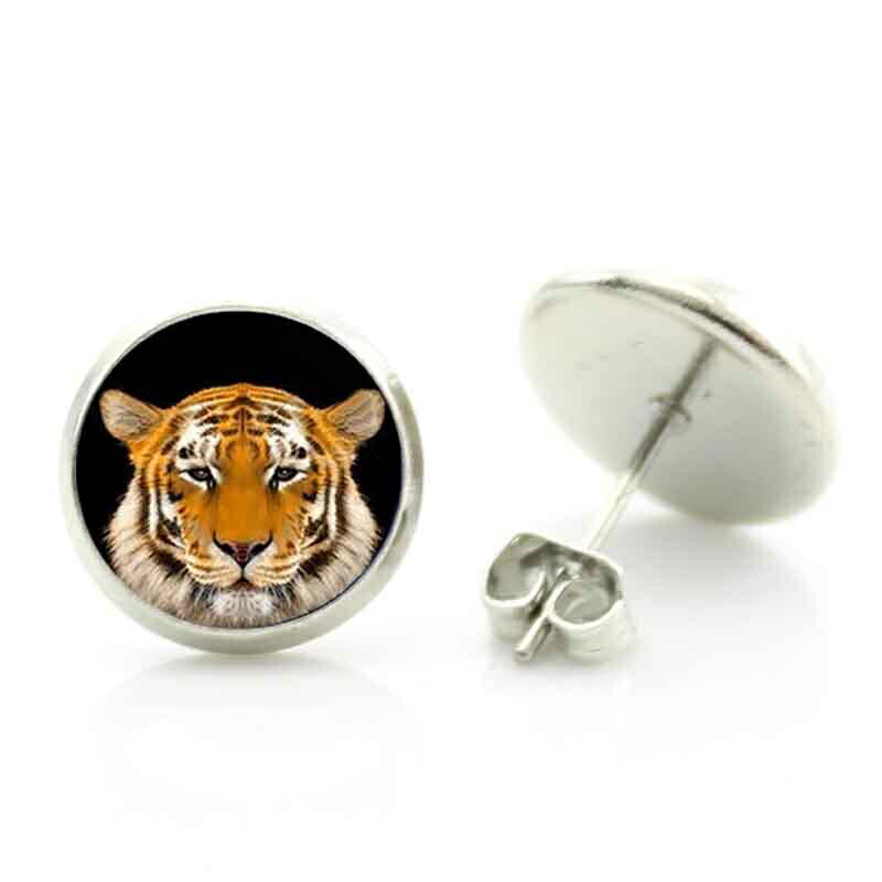 楽天市場】トラピアス シルバー925 虎 タイガー スタッドピアス 男性