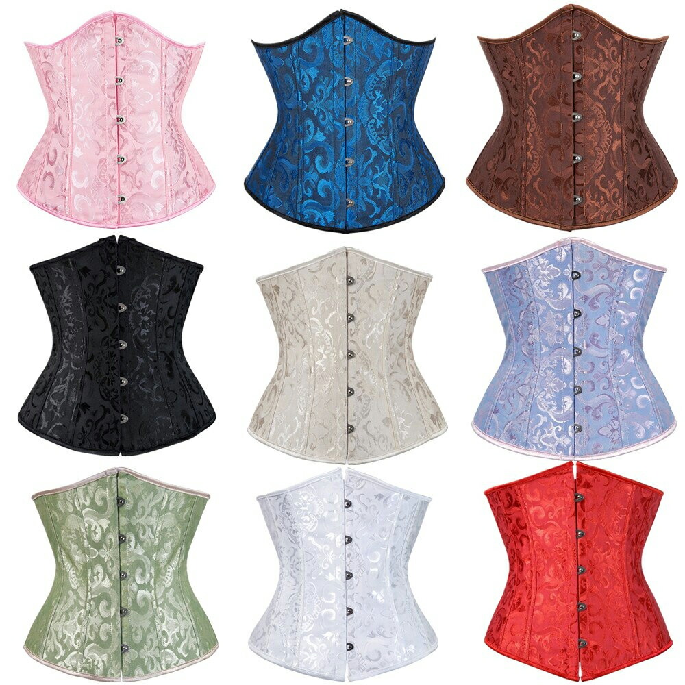カラー刺繍 コルセット S M L XL 青色 コットン フック ボディースーツ コスプレ 衣装 補正下着 コスチューム SM ボンデージ 大人 ハロウィン 仮装 ドレス 拘束具 レースアップ オーバーバスト ベスト ビスチェ ウエスト レディース 女子 プレゼント 嫁 妻 モデル 舞台 楽天市場】カラー刺繍 コルセット S M L XL 青色 コットン フック