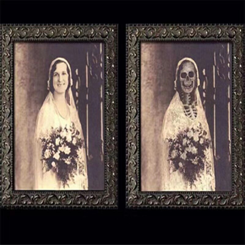楽天市場】[3D ゴースト フォトフレーム 動く肖像画] 女性 変化