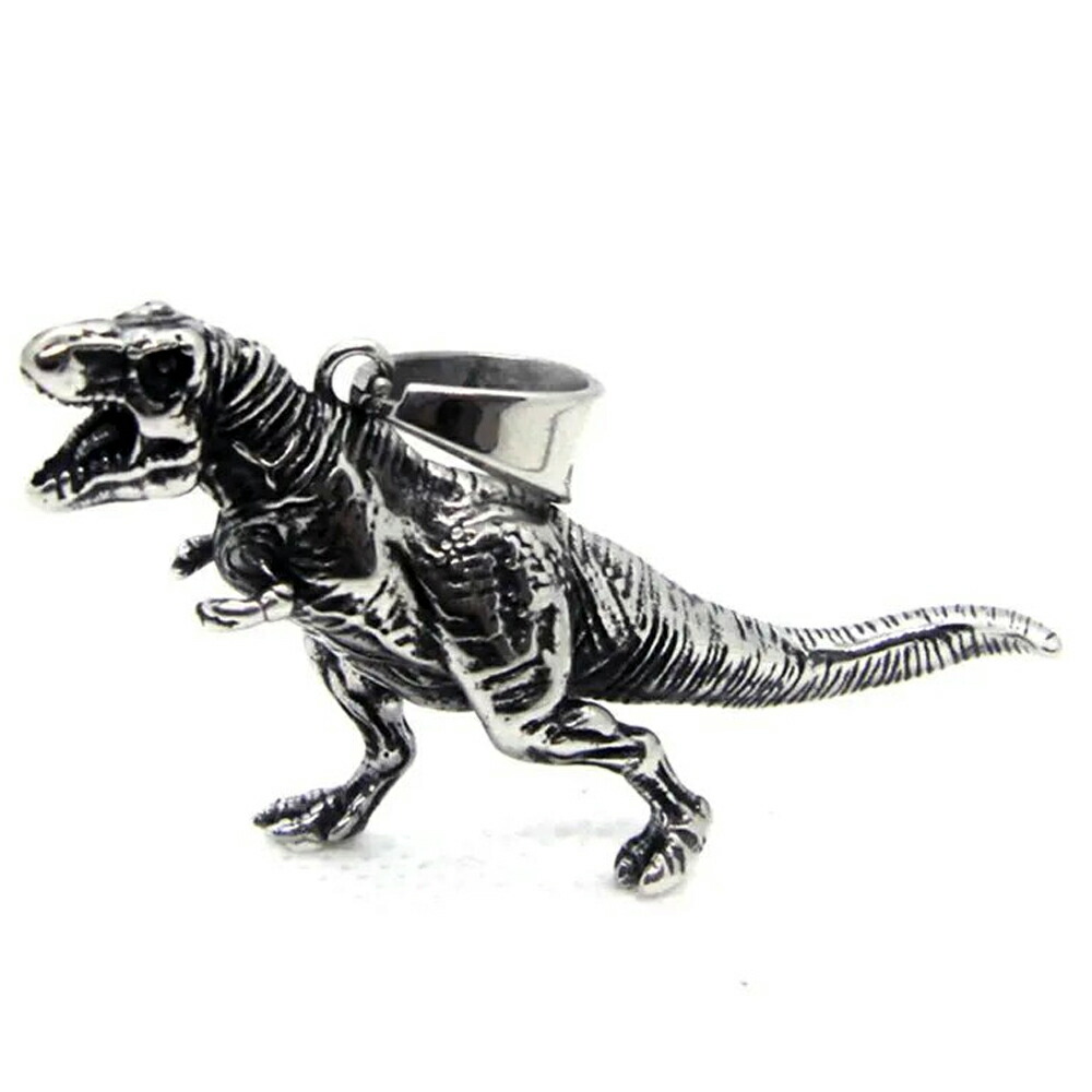 楽天市場】ティラノサウルス ステンレスペンダントトップ アニマル