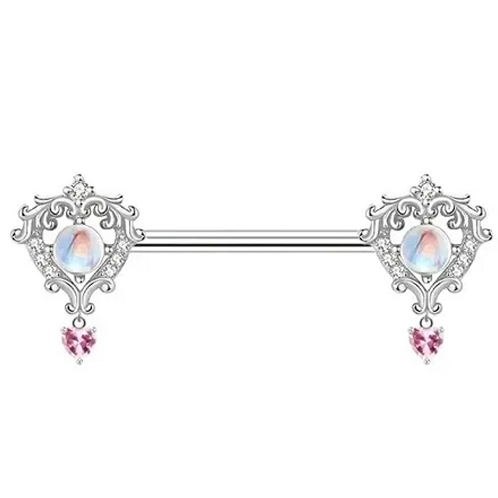 楽天市場】[14g ボディピアス 乳首] ピンクアロー ニップル