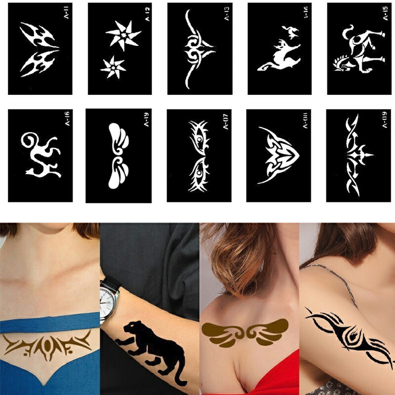 楽天市場】ステンシルシートステッカー 動物 手 足 ハンド 顔 フェイス