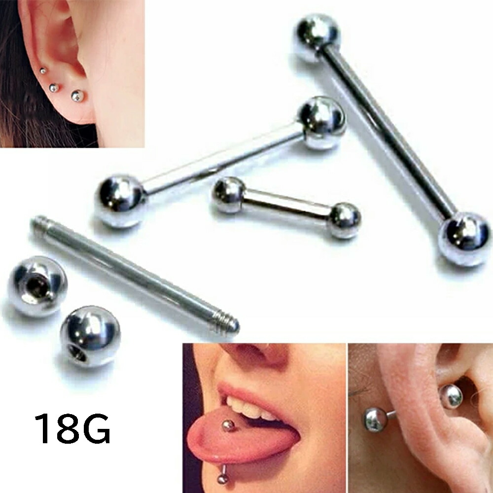 楽天市場】[16G] ストレートバーベル 16ゲージ サージカルステンレス