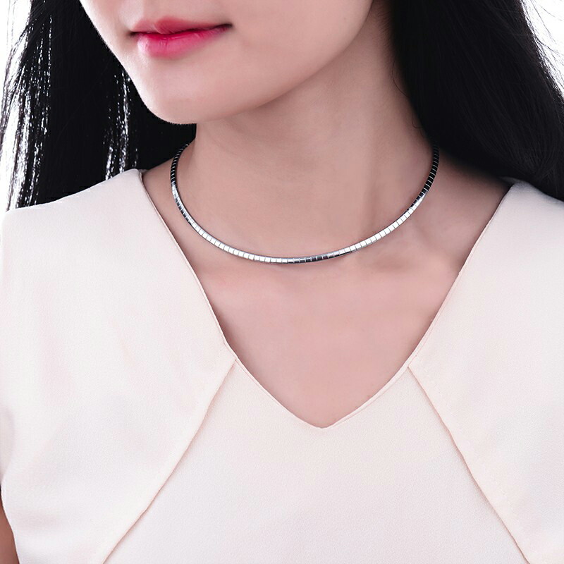 楽天市場】[ サージカルステンレス チョーカータイプ ] 3.0mmフラット