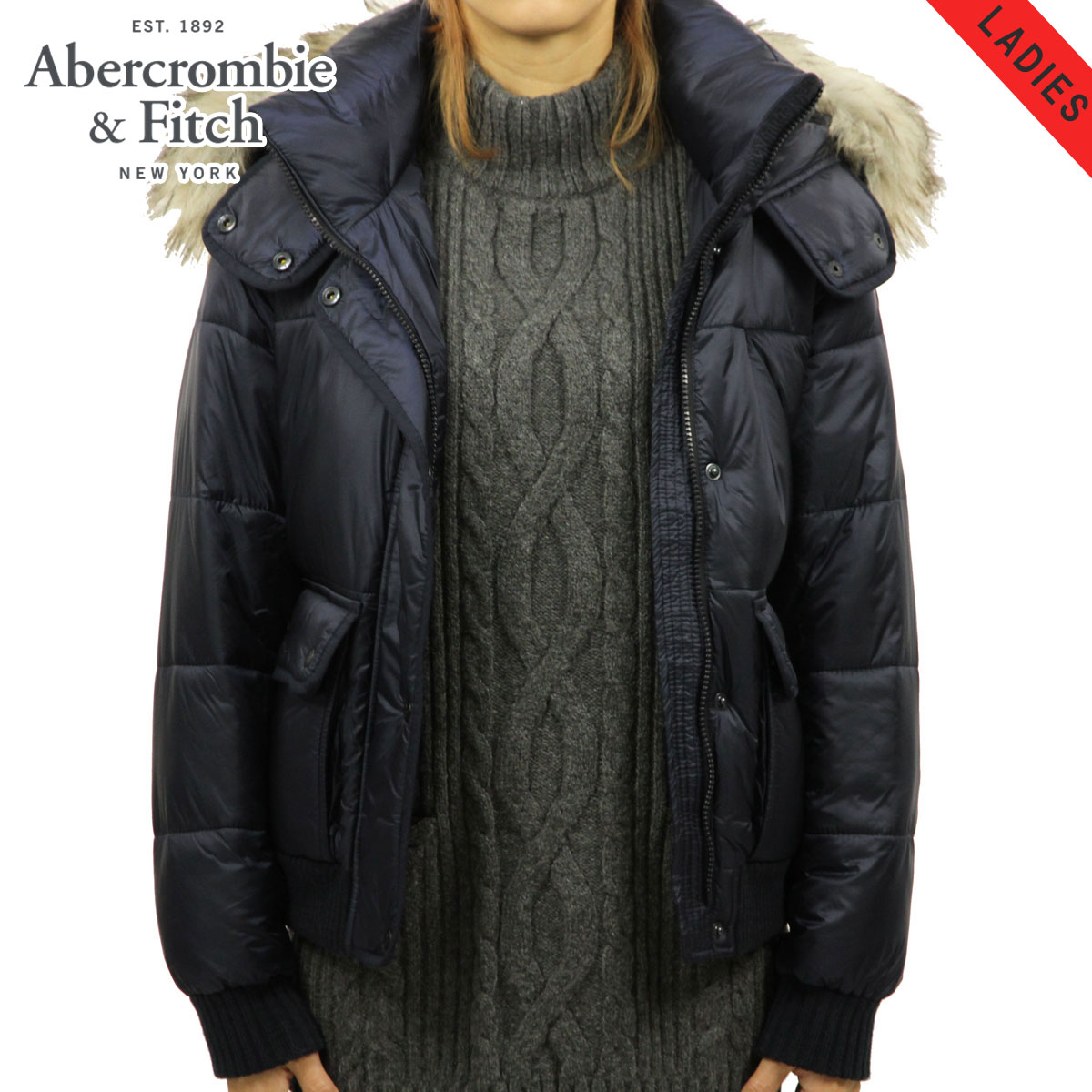 Abercrombie&FITCH アバクロ ファージャケット アバクロ used加工 MT