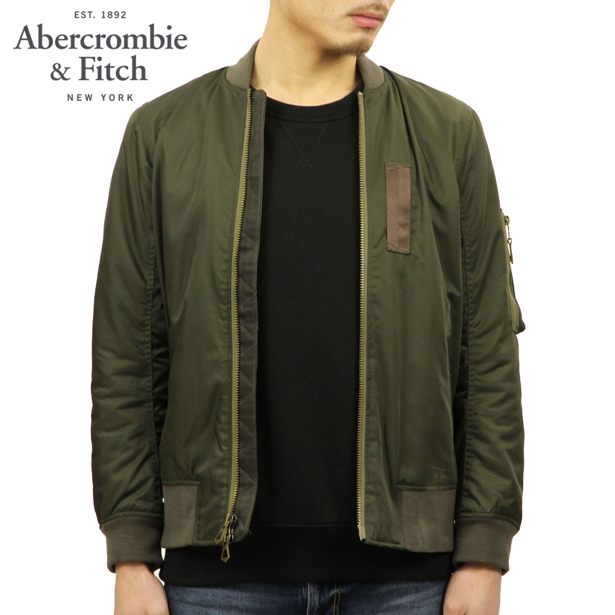 abercrombie bomber jacket mens, Off 62 