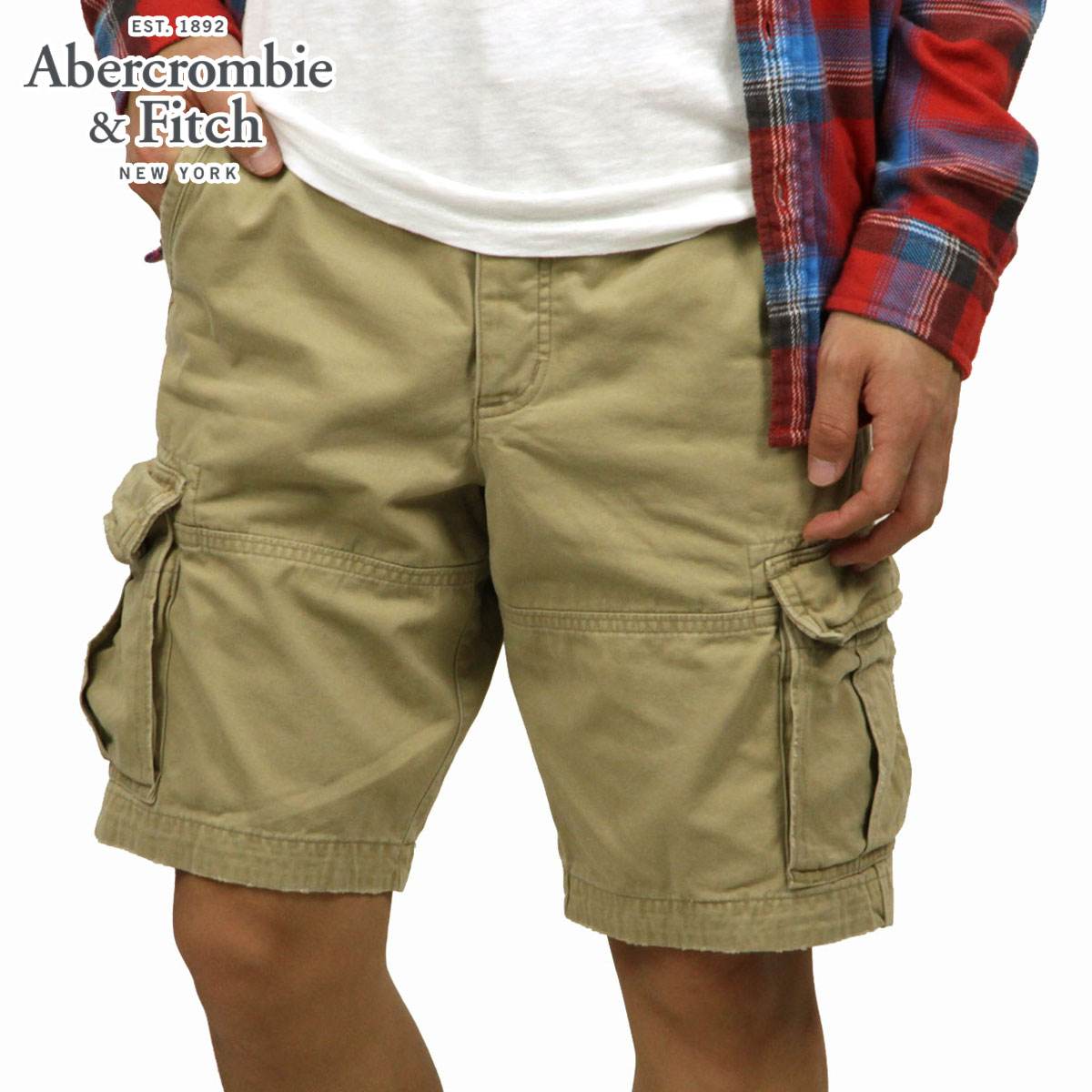 abercrombie and fitch cargo shorts