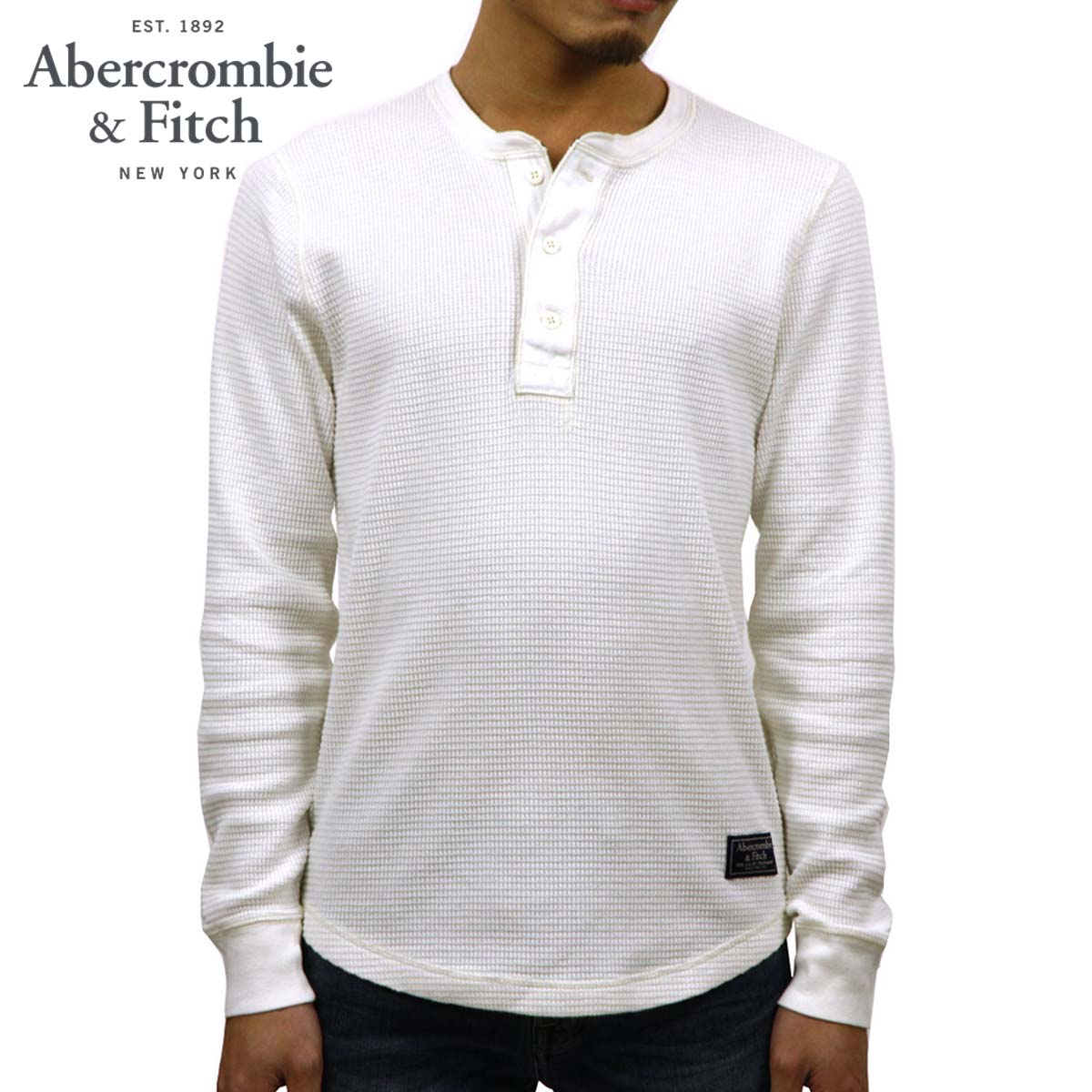 abercrombie waffle shirt