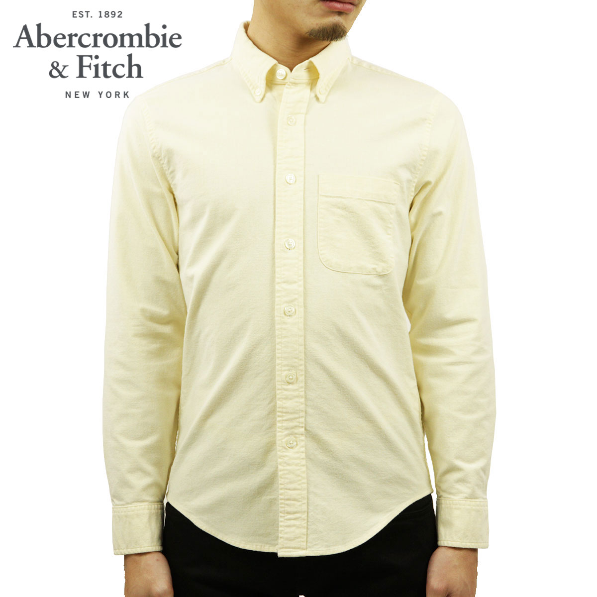 新品 アバクロ シャツ メンズ 正規品 Abercrombie Fitch 長袖シャツ ボタンダウンシャツ Oxford Shirt 125 125 1013 800 即発送可能 Www Porsche Com Mk