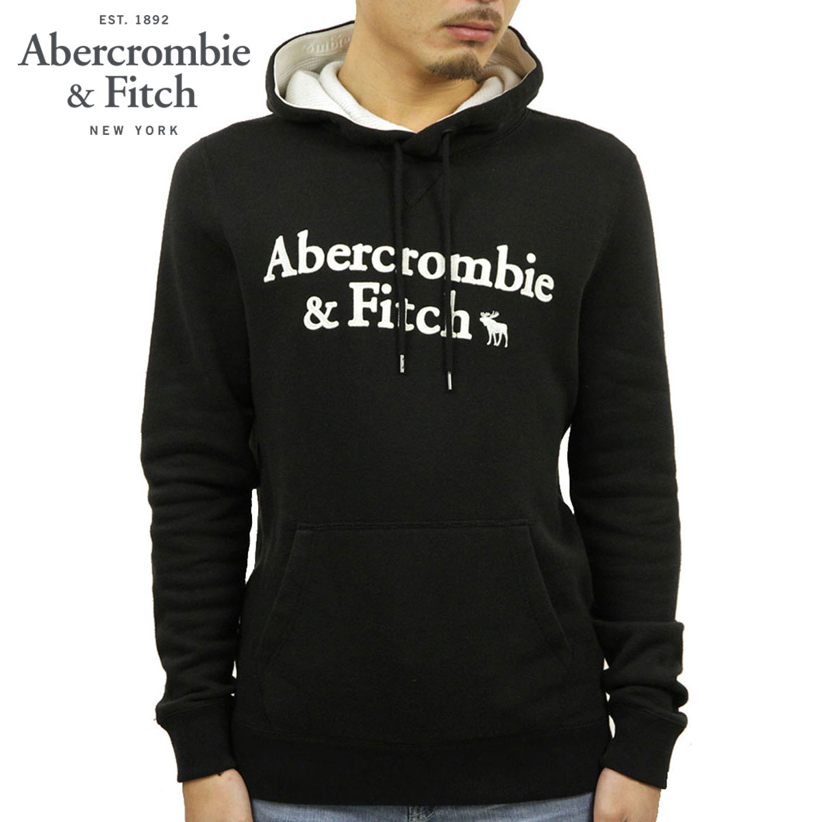 好評 パーカー メンズ パーカー アバクロ 正規品 122 231 08 900 Hoodie Logo Applique ロゴ プルオーバー パーカー Abercrombie Fitch Tresestrelasautocenter Com Br