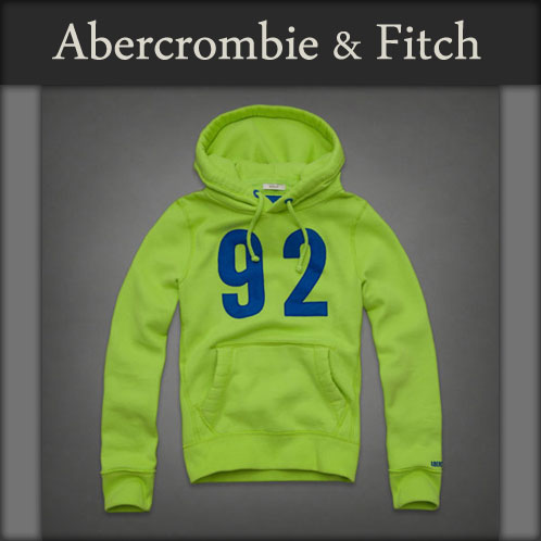 green abercrombie hoodie