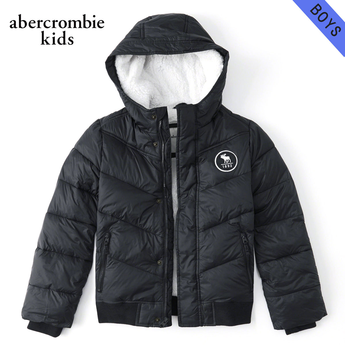 最大94%OFFクーポン アバクロキッズ アウター ボーイズ 子供服 正規品 AbercrombieKids ジャケット パーカージャケット the  af essential puffer 232-716-0227-091 cmdb.md